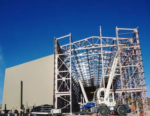 Montaje de estructura pesada